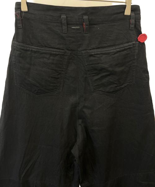 SHINYA KOZUKA（シンヤコズカ）SHINYA KOZUKA (シンヤコズカ) SHINYA KOZUKA　ジーンズ Hi BAGGY DENIM ブラック サイズ:SMALLの古着・服飾アイテム