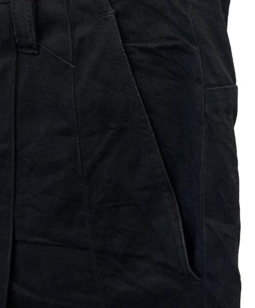 SHINYA KOZUKA（シンヤコズカ）SHINYA KOZUKA (シンヤコズカ) SHINYA KOZUKA　ジーンズ Hi BAGGY DENIM ブラック サイズ:SMALLの古着・服飾アイテム