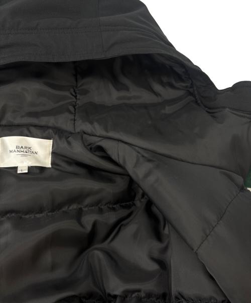 GERRY（ジェリー）GERRY (ジェリー) BARK MANHATTAN GERRY × BARK MANHATTAN　中綿ジャケット ブラック×グリーン サイズ:Lの古着・服飾アイテム