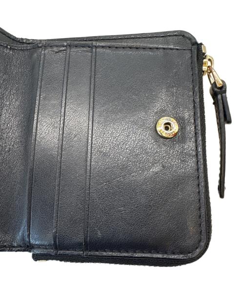 MARC JACOBS（マークジェイコブス）MARC JACOBS (マークジェイコブス) MARC JACOBS 　2つ折り財布 ブラックの古着・服飾アイテム