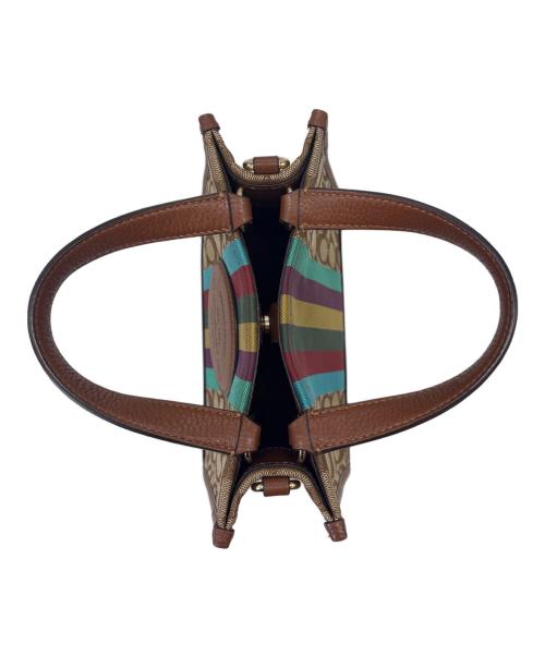 COACH（コーチ）COACH (コーチ) COACH 　デンプシートート22 シグネチャージャカード ウィズ ストライプアンドコーチパッチ 　2WAYショルダーバッグの古着・服飾アイテム