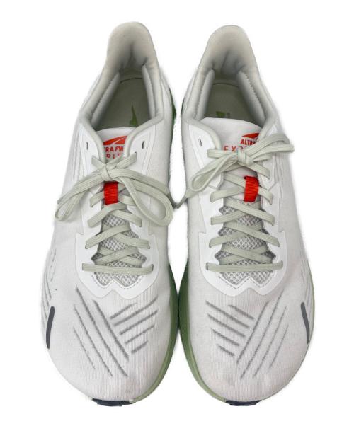 ALTRA（アルトラ）ALTRA (アルトラ) ALTRA　ローカットスニーカー ホワイト×グリーン サイズ:M UK8の古着・服飾アイテム