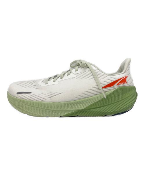 ALTRA（アルトラ）ALTRA (アルトラ) ALTRA　ローカットスニーカー ホワイト×グリーン サイズ:M UK8の古着・服飾アイテム