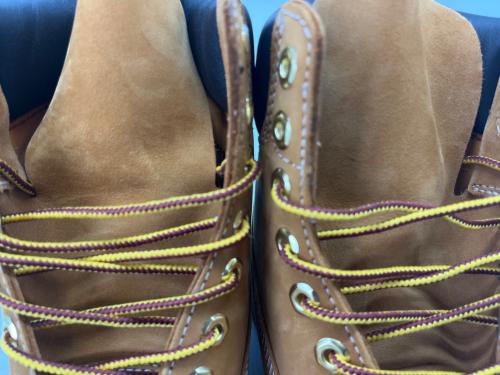 Timberland（ティンバーランド）Timberland (ティンバーランド) Timberland 　6インチプレミアムウォータープルーフブーツ ブラウン サイズ:25.5の古着・服飾アイテム