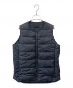 DESCENTEデサント）の古着「DESCENTE　H.C.S.DOWN VEST」｜ネイビー