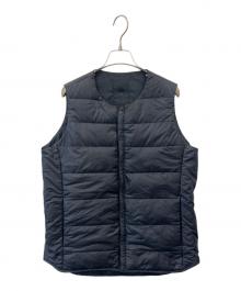 DESCENTE（デサント）の古着「DESCENTE　H.C.S.DOWN VEST」｜ネイビー