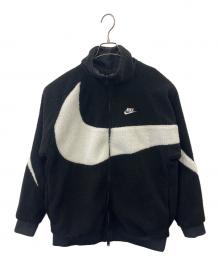 NIKE（ナイキ）の古着「NIKE  リバーシブルブルゾン」｜ブラック×ホワイト