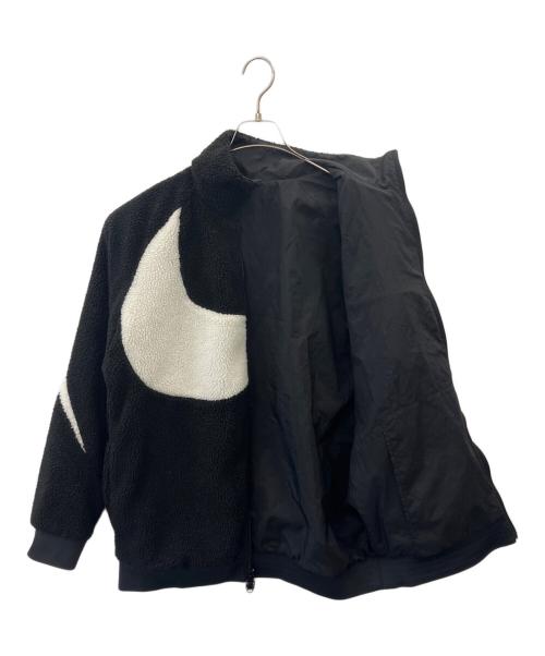 NIKE（ナイキ）NIKE (ナイキ) NIKE  リバーシブルブルゾン ブラック×ホワイト サイズ:Ｌの古着・服飾アイテム