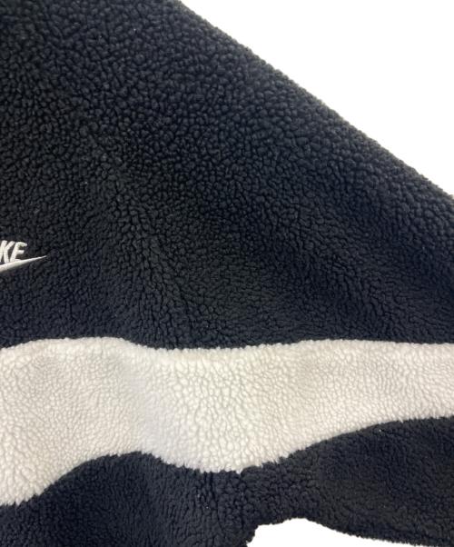NIKE（ナイキ）NIKE (ナイキ) NIKE  リバーシブルブルゾン ブラック×ホワイト サイズ:Ｌの古着・服飾アイテム