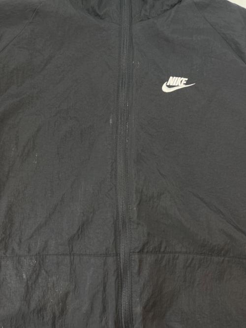 NIKE（ナイキ）NIKE (ナイキ) NIKE  リバーシブルブルゾン ブラック×ホワイト サイズ:Ｌの古着・服飾アイテム