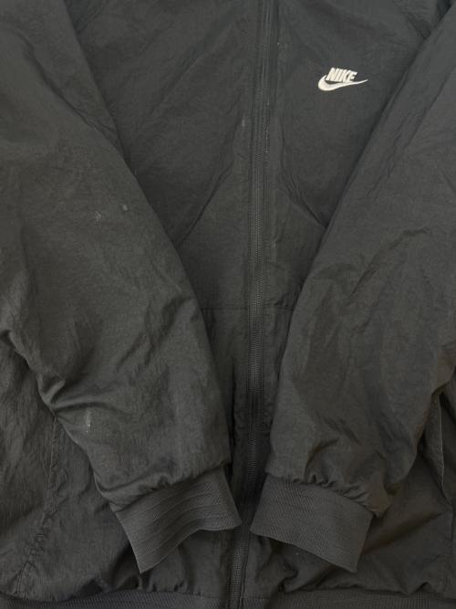 NIKE（ナイキ）NIKE (ナイキ) NIKE  リバーシブルブルゾン ブラック×ホワイト サイズ:Ｌの古着・服飾アイテム