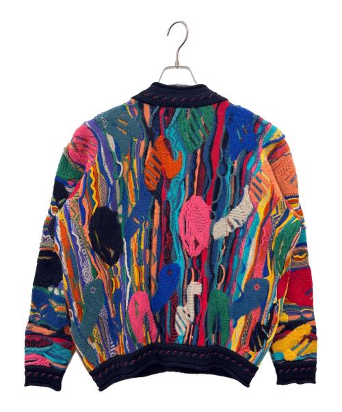 Coogi（クージー）Coogi (クージー) Coogi　厚手カーディガン マルチカラー サイズ:Sの古着・服飾アイテム