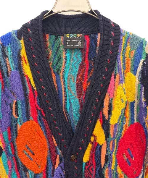 Coogi（クージー）Coogi (クージー) Coogi　厚手カーディガン マルチカラー サイズ:Sの古着・服飾アイテム