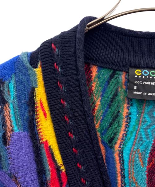 Coogi（クージー）Coogi (クージー) Coogi　厚手カーディガン マルチカラー サイズ:Sの古着・服飾アイテム