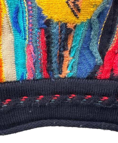 Coogi（クージー）Coogi (クージー) Coogi　厚手カーディガン マルチカラー サイズ:Sの古着・服飾アイテム