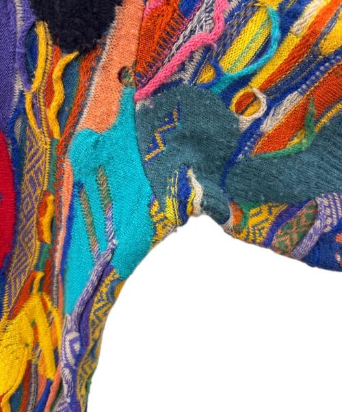 Coogi（クージー）Coogi (クージー) Coogi　厚手カーディガン マルチカラー サイズ:Sの古着・服飾アイテム