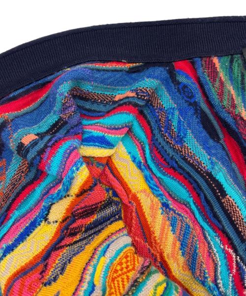 Coogi（クージー）Coogi (クージー) Coogi　厚手カーディガン マルチカラー サイズ:Sの古着・服飾アイテム