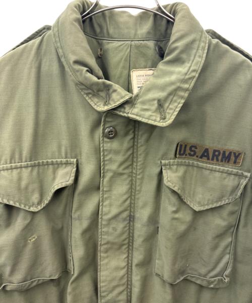 US ARMY（ユーエスアーミー）US ARMY (ユーエスアーミー) US ARMY フィールドジャケット(2nd） グリーン サイズ:Lの古着・服飾アイテム
