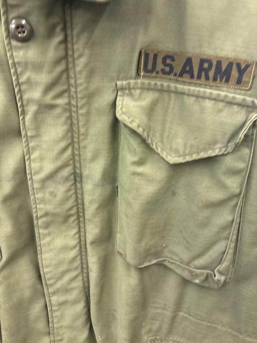 US ARMY（ユーエスアーミー）US ARMY (ユーエスアーミー) US ARMY フィールドジャケット(2nd） グリーン サイズ:Lの古着・服飾アイテム