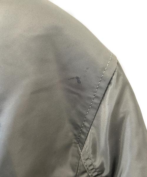 ALPHA（アルファ）ALPHA (アルファ) ALPHA　リバーシブルMA-1ジャケット カーキ×オレンジ サイズ:XLの古着・服飾アイテム