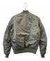 ALPHA (アルファ) ALPHA　リバーシブルMA-1ジャケット カーキ×オレンジ サイズ:XL：9000円