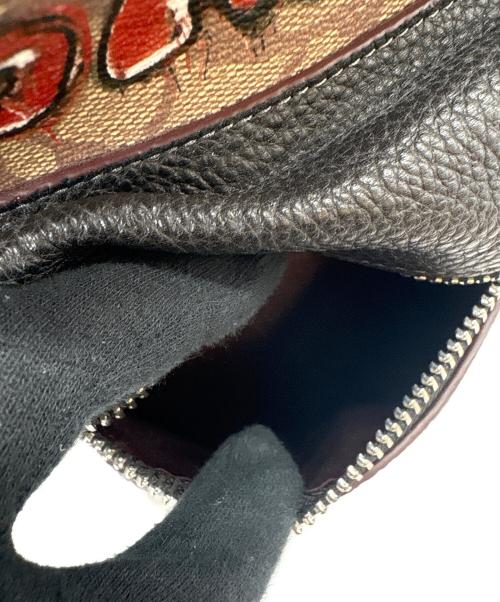 COACH（コーチ）COACH (コーチ) mint+serf (ミントアンドサーフ) COACH　MINT+SERF リュック ベージュ×ブラックの古着・服飾アイテム