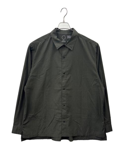 山と道（ヤマトミチ）山と道 (ヤマトミチ) 山と道　長袖シャツ カーキ サイズ:UNISEX XLの古着・服飾アイテム