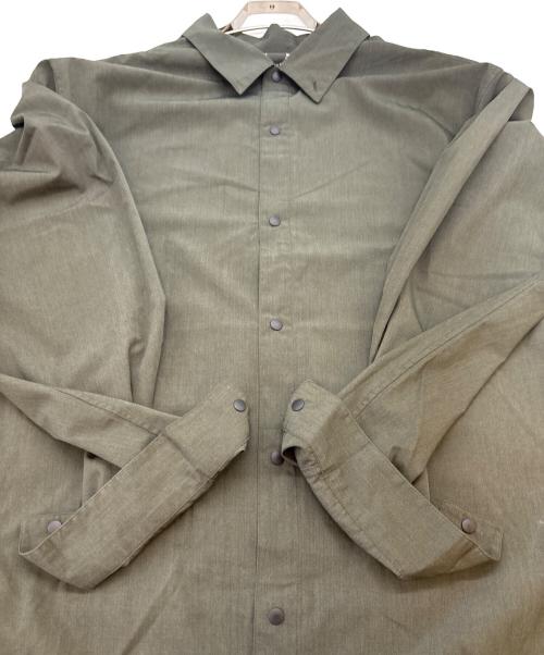 山と道（ヤマトミチ）山と道 (ヤマトミチ) 山と道　長袖シャツ カーキ サイズ:UNISEX XLの古着・服飾アイテム