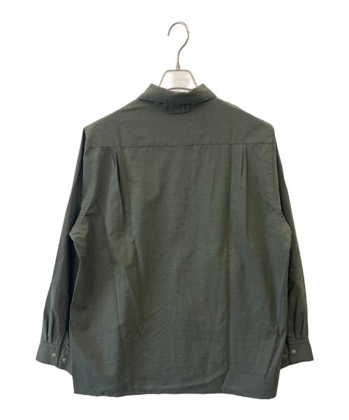 ltm（エルティーエム）ltm (エルティーエム) super.natural (スーパーナチュラル) ltm × super.natural  長袖シャツ オリーブ サイズ:UNISEX X LARGEの古着・服飾アイテム