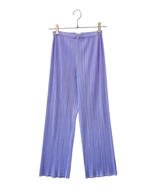 PLEATS PLEASE（プリーツプリーズ）PLEATS PLEASE (プリーツプリーズ) PLEATS PLEASE　プリーツパンツ ラベンダー サイズ:記載なしの古着・服飾アイテム
