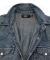 中古・古着 RRL (ダブルアールエル) RRL　デニムウエスタンシャツ　長袖シャツ インディゴ サイズ:XL：12000円