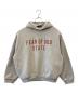 FOG ESSENTIALS（フィアオブゴッド エッセンシャル）の古着「FOG ESSENTIALS　STAGE LOGO SWEAT HOODIE　プルオーバーパーカー」｜グレー
