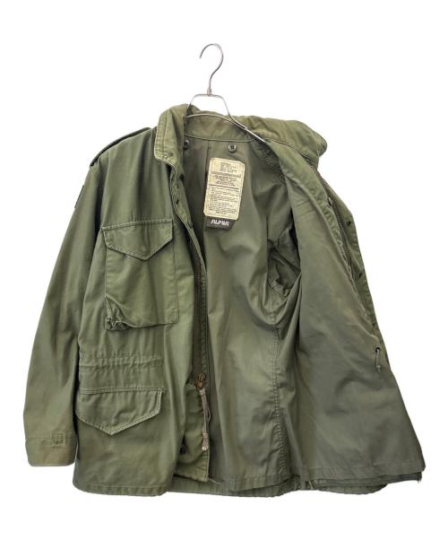 ALPHA（アルファ）ALPHA (アルファ) ALPHA　ミリタリージャケット カーキ サイズ:MEDIUM REGULARの古着・服飾アイテム