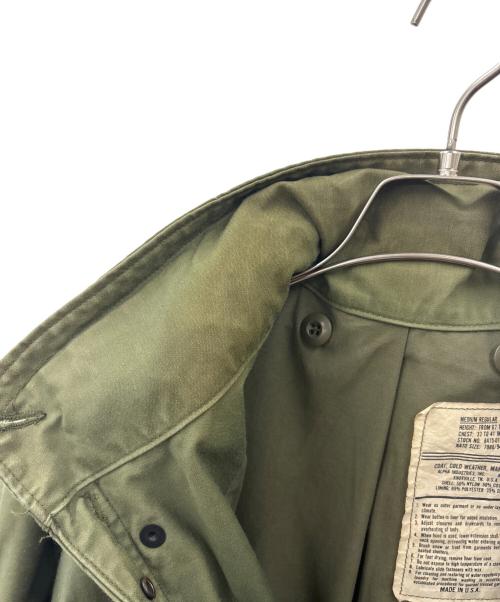 ALPHA（アルファ）ALPHA (アルファ) ALPHA　ミリタリージャケット カーキ サイズ:MEDIUM REGULARの古着・服飾アイテム
