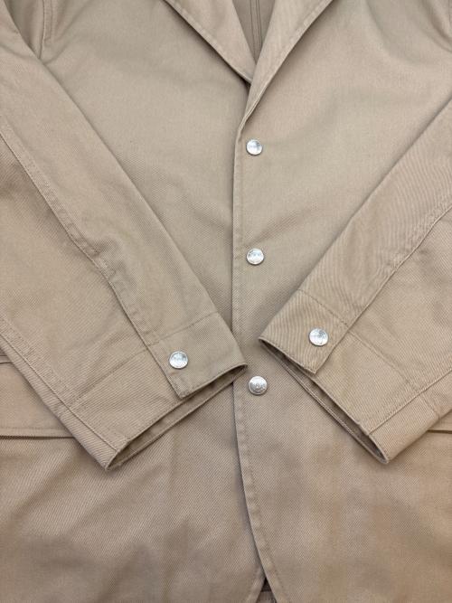 Schott（ショット）Schott (ショット) Schott　TC WORK 3B JACKET　ワークジャケット ベージュ サイズ:Ｌの古着・服飾アイテム