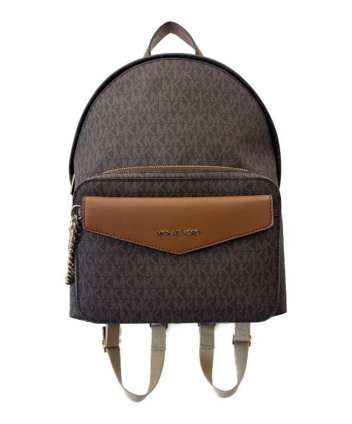 MICHAEL KORS（マイケル・コース）MICHAEL KORS (マイケル・コース) MICHAEL KORS　リュック ブラウンの古着・服飾アイテム