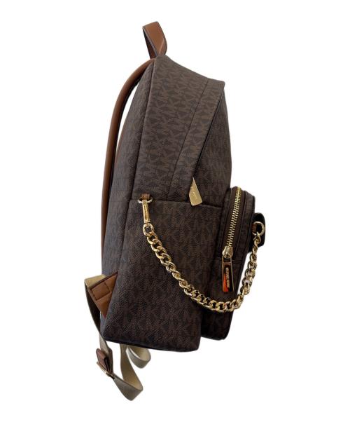 MICHAEL KORS（マイケル・コース）MICHAEL KORS (マイケル・コース) MICHAEL KORS　リュック ブラウンの古着・服飾アイテム