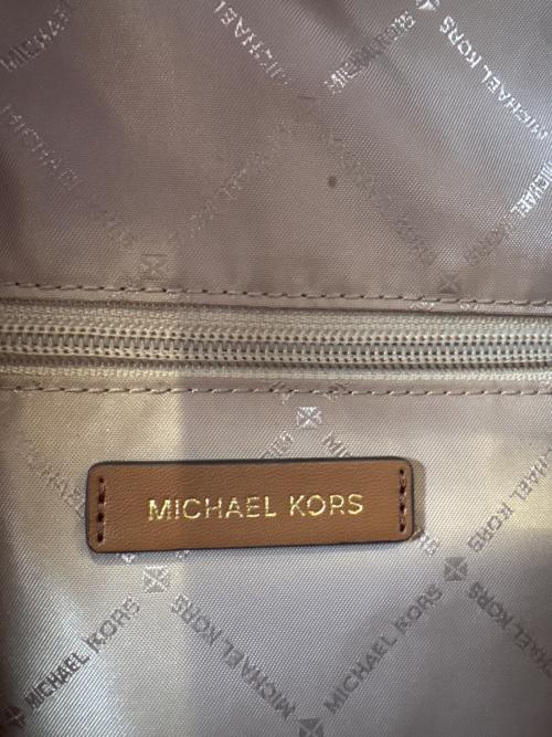 MICHAEL KORS（マイケル・コース）MICHAEL KORS (マイケル・コース) MICHAEL KORS　リュック ブラウンの古着・服飾アイテム
