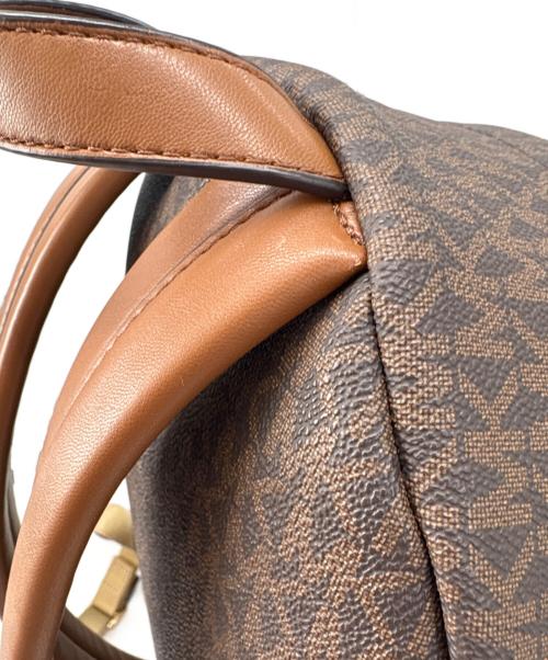MICHAEL KORS（マイケル・コース）MICHAEL KORS (マイケル・コース) MICHAEL KORS　リュック ブラウンの古着・服飾アイテム