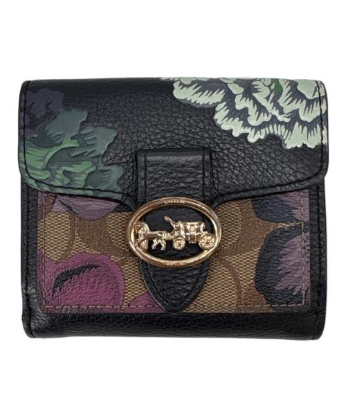 COACH（コーチ）COACH (コーチ) COACH 　2つ折り財布 ブラックの古着・服飾アイテム