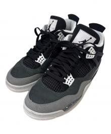 NIKE（ナイキ）の古着「NIKE　NIKE Air Jordan 4 Retro "Fear"　スニーカー」｜ブラック