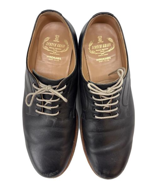 SCOTCH GRAIN（スコッチグレイン）SCOTCH GRAIN (スコッチグレイン) HIROKAWA (ヒロカワ) SCOTCH GRAIN × HIROKAWA　ドレスシューズ ブラック サイズ:26の古着・服飾アイテム