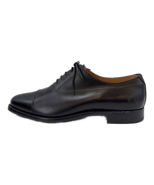 SCOTCH GRAIN（スコッチグレイン）SCOTCH GRAIN (スコッチグレイン) HIROKAWA (ヒロカワ) SCOTCH GRAIN × HIROKAWA　ストレートチップシューズ ブラック サイズ:26の古着・服飾アイテム