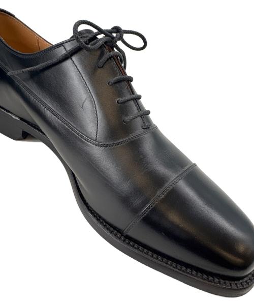 SCOTCH GRAIN（スコッチグレイン）SCOTCH GRAIN (スコッチグレイン) HIROKAWA (ヒロカワ) SCOTCH GRAIN × HIROKAWA　ストレートチップシューズ ブラック サイズ:26の古着・服飾アイテム