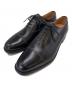 SCOTCH GRAIN（スコッチグレイン）の古着「SCOTCH GRAIN × HIROKAWA　ストレートチップシューズ」｜ブラック