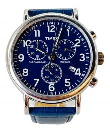 TIMEX（タイメックス）の古着「TIMEX　ウィークエンダー クロノグラフ　腕時計」｜ネイビー