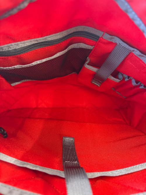 Patagonia（パタゴニア）Patagonia (パタゴニア) Patagonia　ヘッドウェイ トートバッグ ブラウン×レッドの古着・服飾アイテム