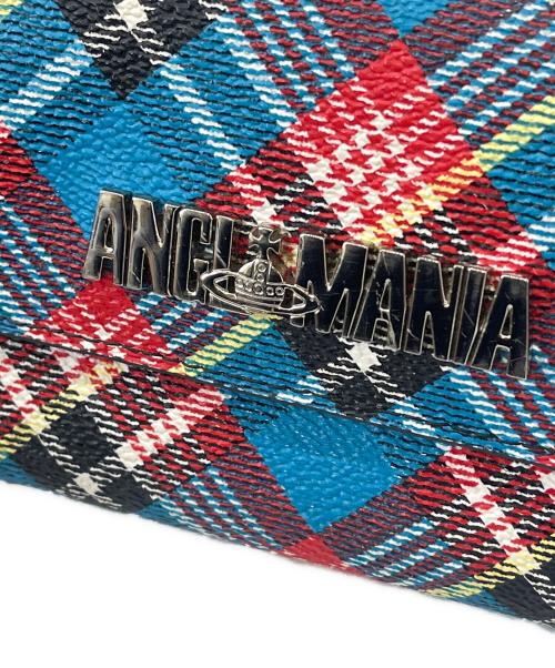 Vivienne Westwood（ヴィヴィアンウエストウッド）Vivienne Westwood (ヴィヴィアンウエストウッド) Anglomania (アングロマニア) Vivienne Westwood　Anglomania　長財布 レッド×ブルーの古着・服飾アイテム