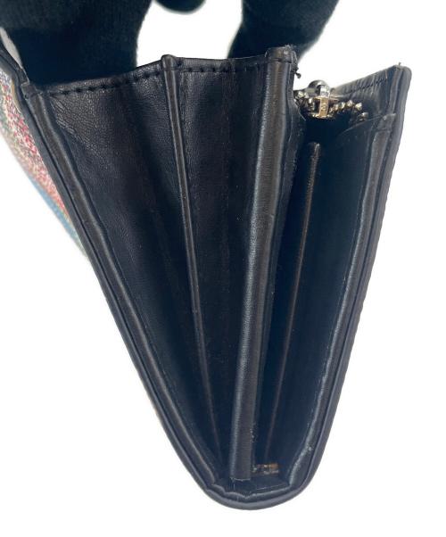Vivienne Westwood（ヴィヴィアンウエストウッド）Vivienne Westwood (ヴィヴィアンウエストウッド) Anglomania (アングロマニア) Vivienne Westwood　Anglomania　長財布 レッド×ブルーの古着・服飾アイテム