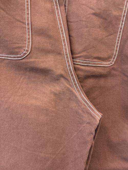 stussy（ステューシー）stussy (ステューシー) stussy　ワイドパンツ ブラウン サイズ:Sの古着・服飾アイテム
